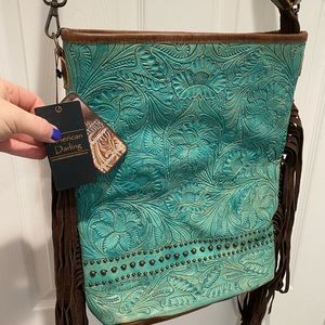 American Darling Concealed Carry leather purse